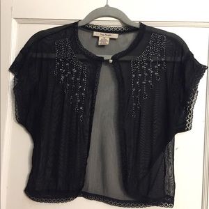 Free people top with bead detail